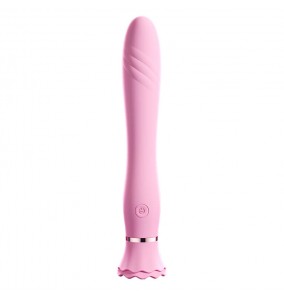 Japan GALAKU - Ballet Heating Vibrator Massager Head With Suction Cup (Chargeable - Pink)